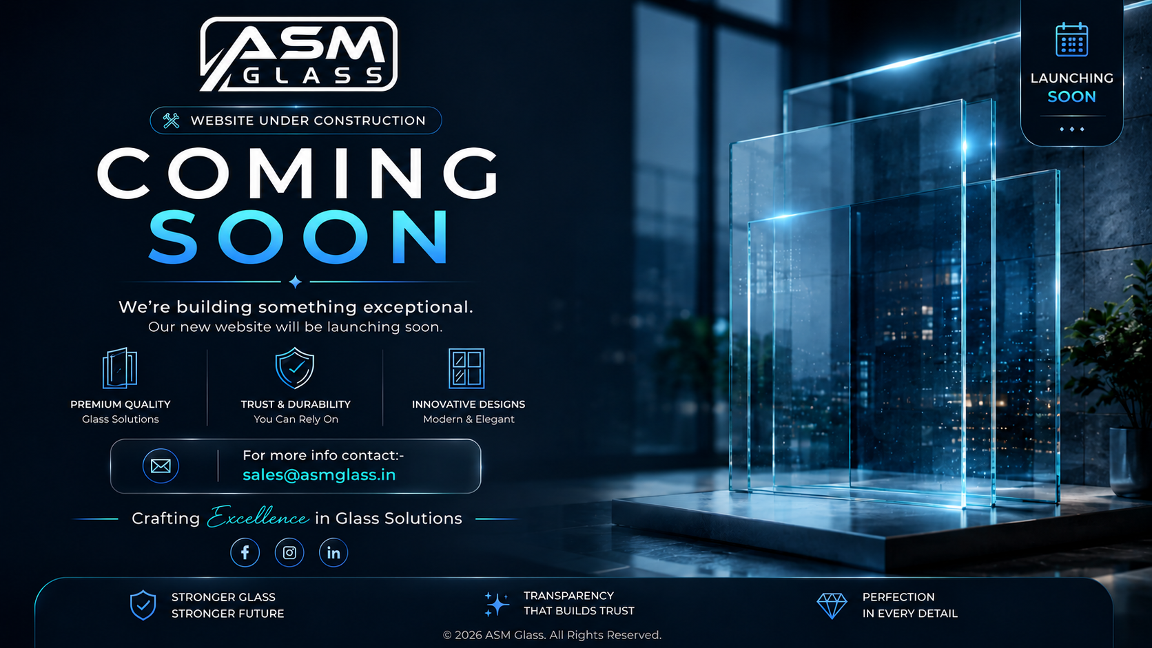 ASM Glass Coming Soon